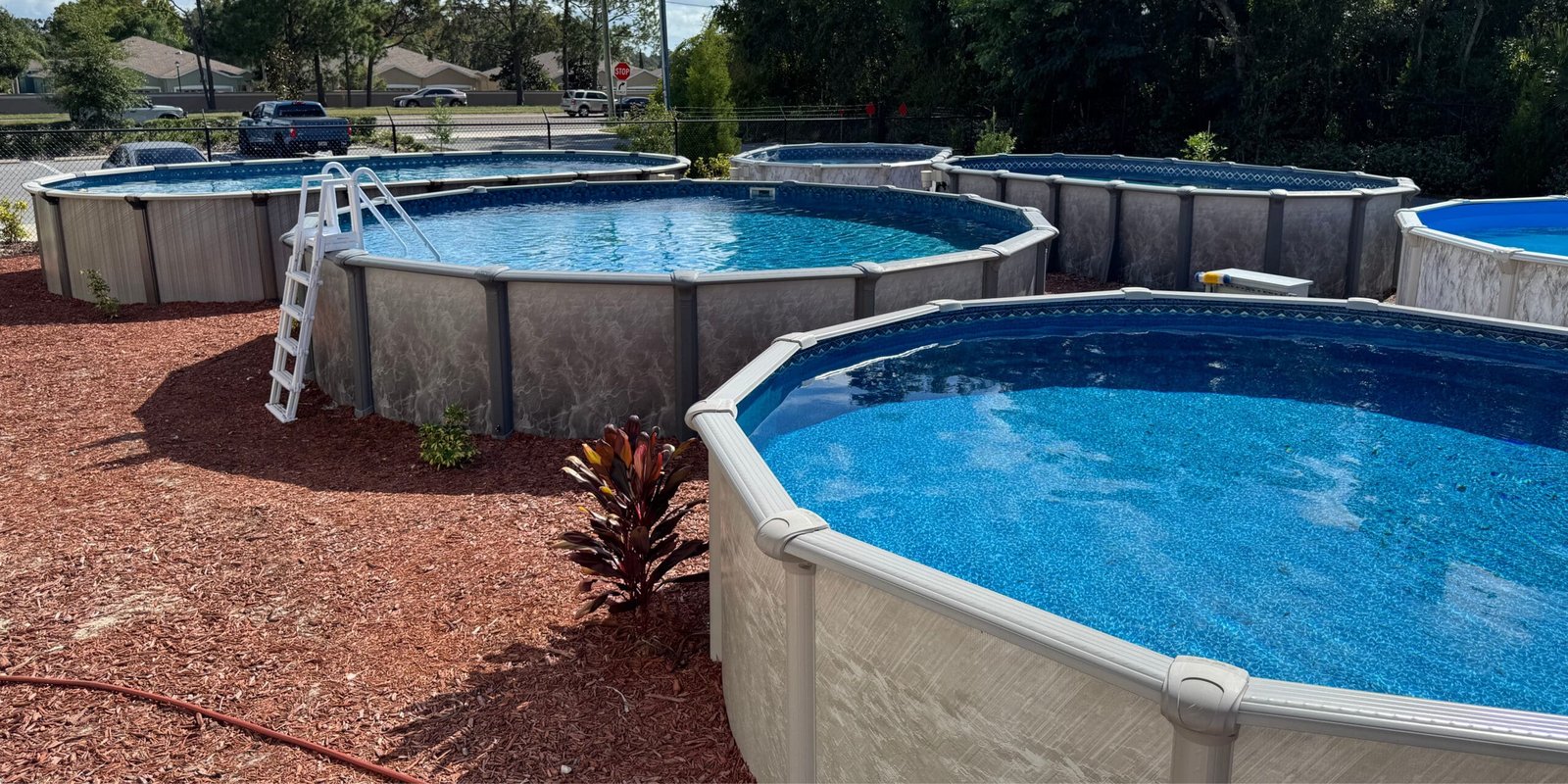 Above Ground Swimming Pools At Mr. Pool of Pasco & Crystal River 1 Above ground swimming pools at Mr. Pool of Pasco's location